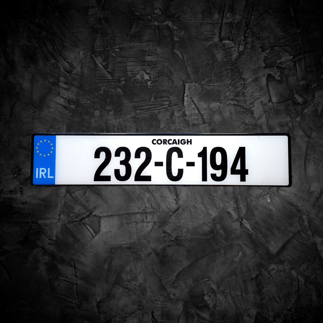 STANDARD NUMBER PLATES