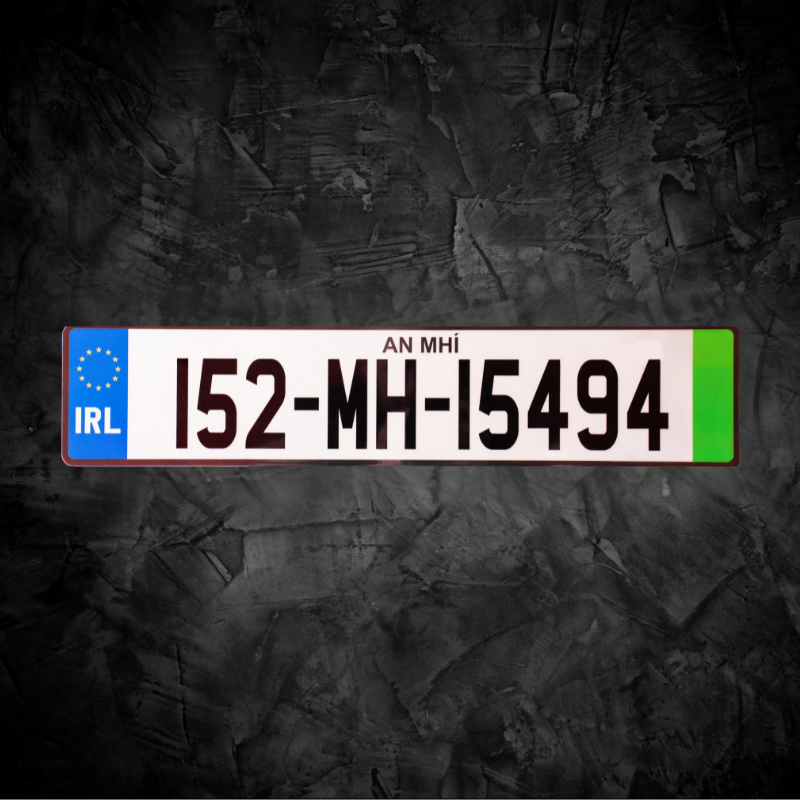 EV Number Plate