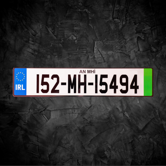 EV Number Plate